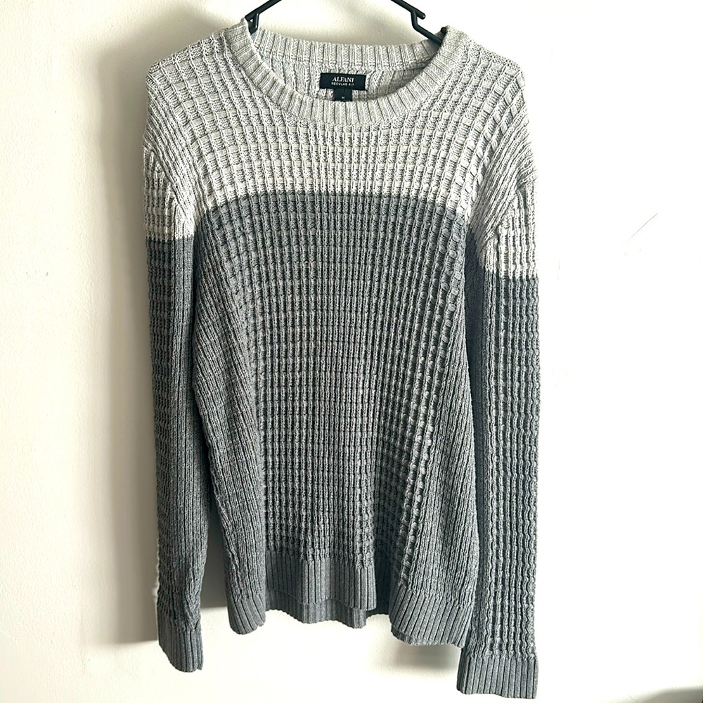 Cozy Alfani men’s knit sweater. Size medium. In great shape.